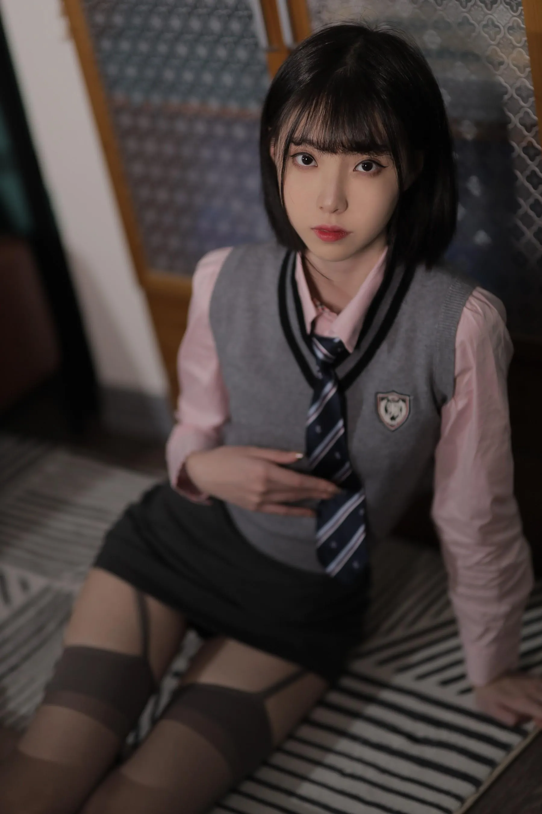 许岚LAN – NO.23 韩系制服 [40P]插图4